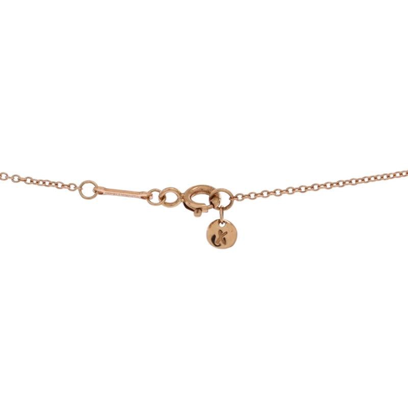 Tiffany & Co. Paloma Picasso Graffiti Heart and Arrow Pendant Necklace 18K Rose - 3