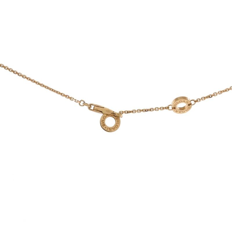 Bvlgari Divas' Dream Pendant Necklace 18K Yellow Gold with Diamonds Small - 4