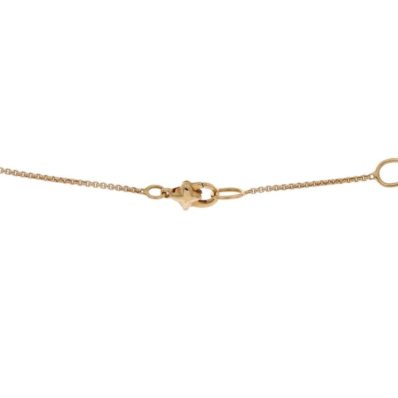 David Yurman Infinity Pendant Necklace 18K Yellow Gold with Diamonds Petite - 4
