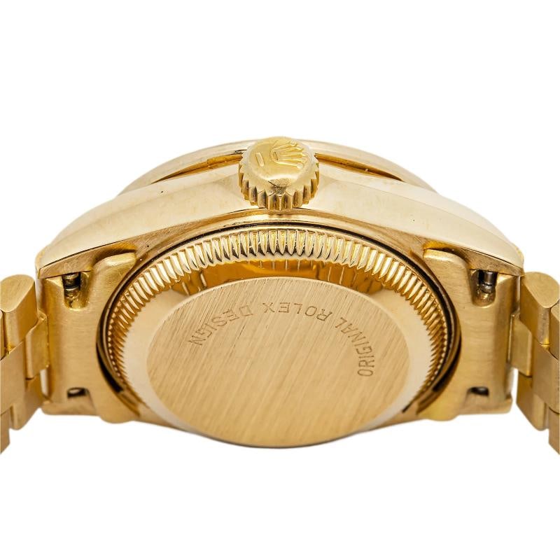 Rolex DateJust 69178J President 18K Yellow Gold Champagne Dial Automatic 26MM - 6