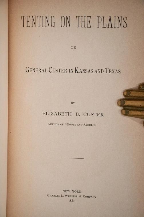 Elizabeth Custer / Tenting On The Plains 1889 Shoulder Strap Edition - 6