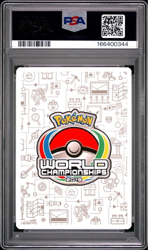 2019 POKEMON 2019 WORLD CHAMPIONSHIPS DECK: PERFECTION MEWTWO & MEW GX PSA 10 - 2