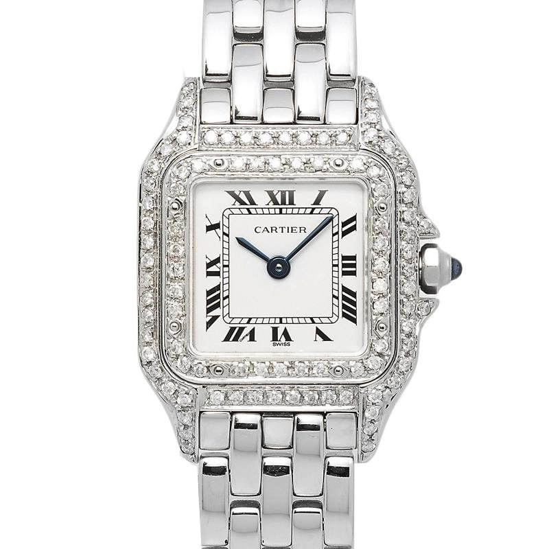 Cartier Panthere Classique W25033P5 Bracelet Steel White Roman Quartz 21mm - 2