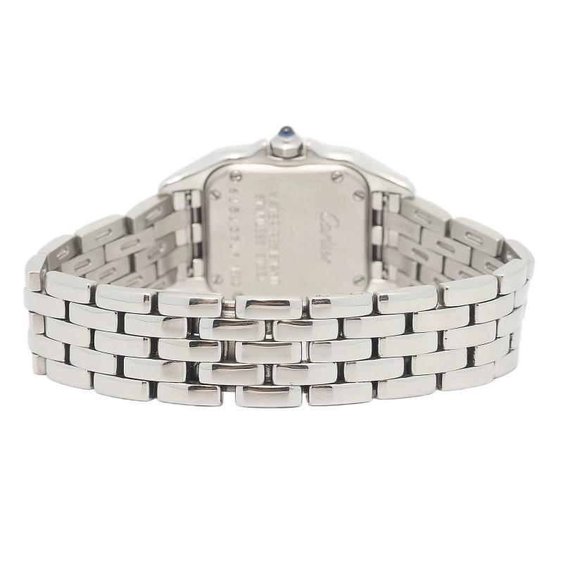 Cartier Panthere Classique W25033P5 Bracelet Steel White Roman Quartz 21mm - 5