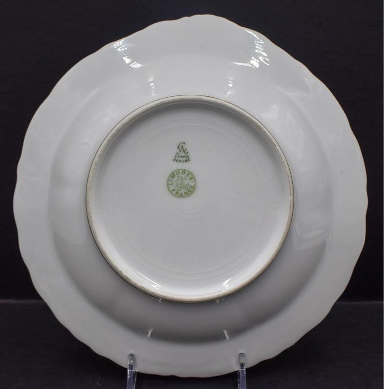 11 Limoges France Seafood Oyster Plates/Bowls, Circa 1910 - 8