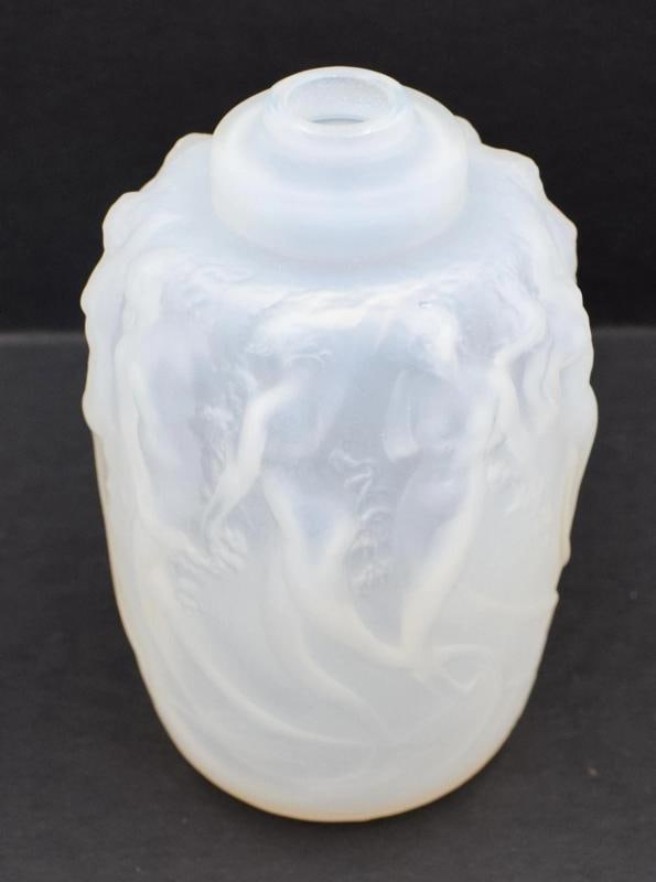 R. Lalique Opalescence Sirenes Atomizer Bottom - Never Mounted, Circa 1925 - 2