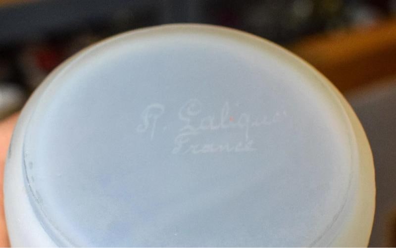 R. Lalique Opalescence Sirenes Atomizer Bottom - Never Mounted, Circa 1925 - 6