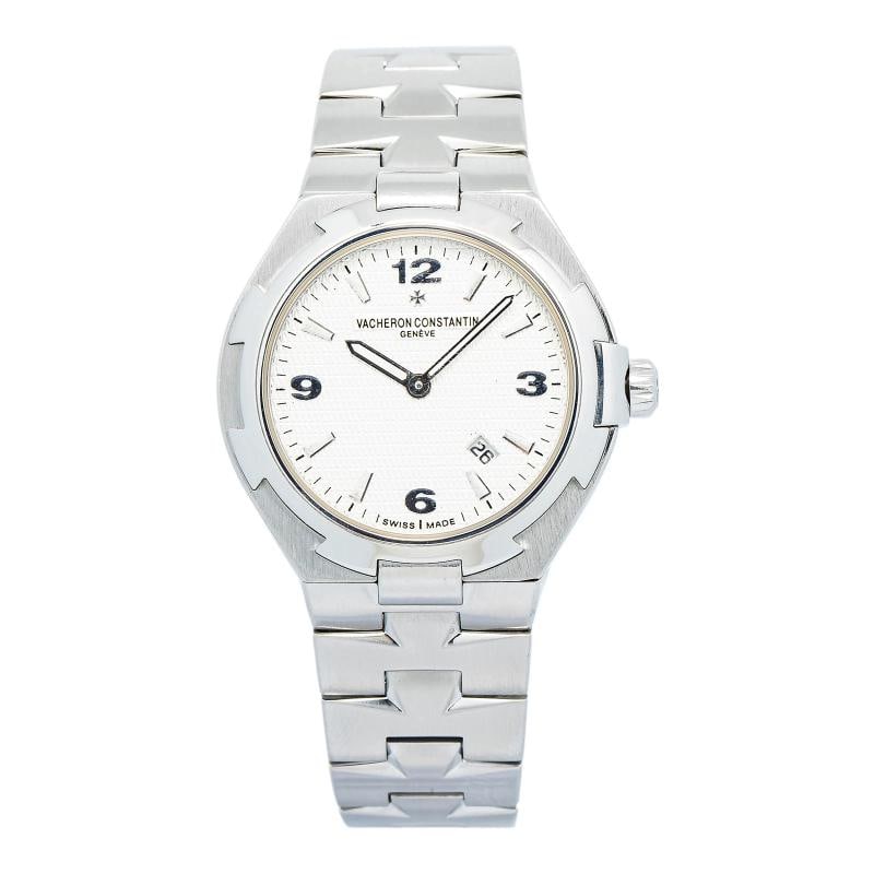 Vacheron Constantin Overseas 25250 Bracelet Stainless Steel White Arabic 34mm: Case Size 34mm Wrist Fit 6.5 Inches Box No Papers No Condition Ã¢â‚¬â€� Good Full Specifications SKU VACHERON#54 Brand Vacheron Constantin Model Overseas