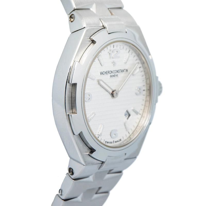 Vacheron Constantin Overseas 25250 Bracelet Stainless Steel White Arabic 34mm - 4