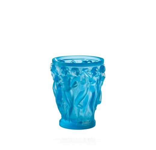 LALIQUE Cystal Bacchantes Art Glass Vase~(5.75"x4.84" - 2