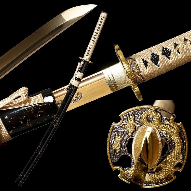 Japanese 1095 High Carbon Steel Katana Sword: Overall Length: 40.5 Inch /104Cm Nagasa Length: 27.8inch/70.5cm Handle Length: 10.6 Inch / 27 Cm. Condition: New: A brand-new, unused, unopened, undamaged item (including handmade items). See the
