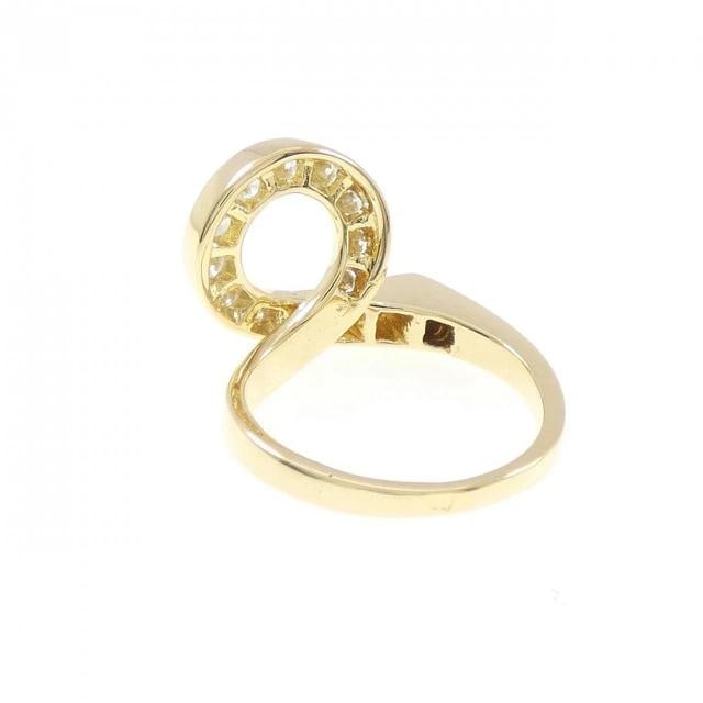 VAN CLEEF & ARPELS FRANCE 18k Yellow Gold & Diamond Taurus Zodiac Ring 1970s - 2
