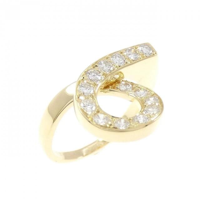 VAN CLEEF & ARPELS FRANCE 18k Yellow Gold & Diamond Taurus Zodiac Ring 1970s - 5