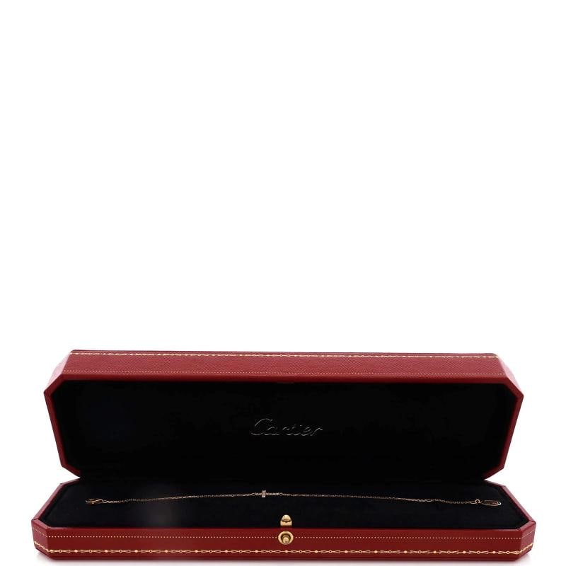 Cartier Symbols Cross Bracelet 18K Rose Gold with Diamonds - 2
