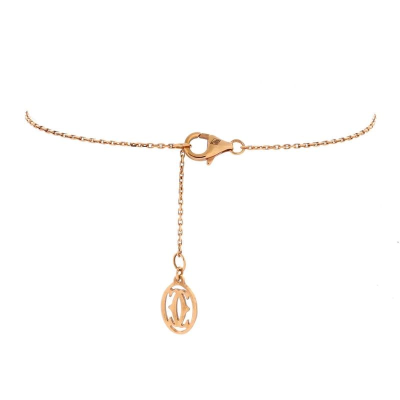 Cartier Symbols Cross Bracelet 18K Rose Gold with Diamonds - 3