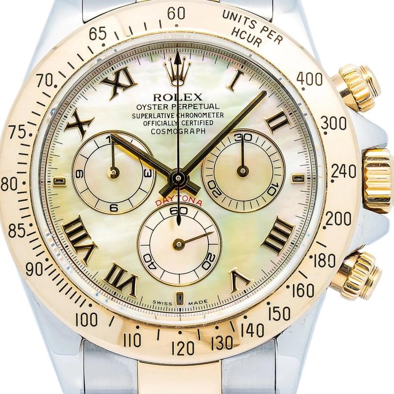 Rolex Daytona 116523 Oyster Stainless Steel Mother of Pearl Dial Roman 40mm - 2