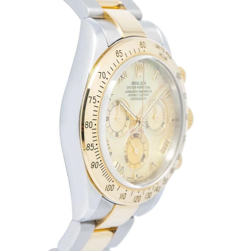 Rolex Daytona 116523 Oyster Stainless Steel Mother of Pearl Dial Roman 40mm - 4