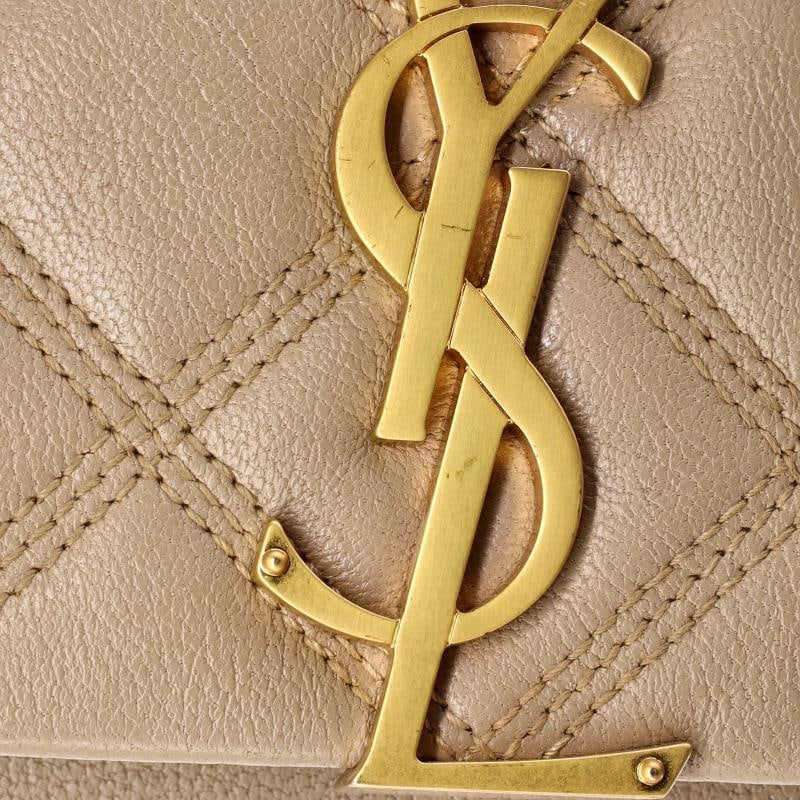 Saint Laurent Becky Shoulder Bag Quilted Leather Mini - 6
