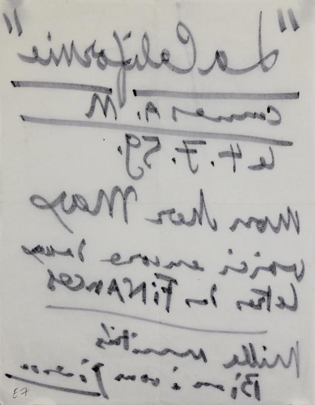 Pablo Picasso Authentic Signed & Handwritten 8.25x10.5 Letter BAS #AE04583 - 3