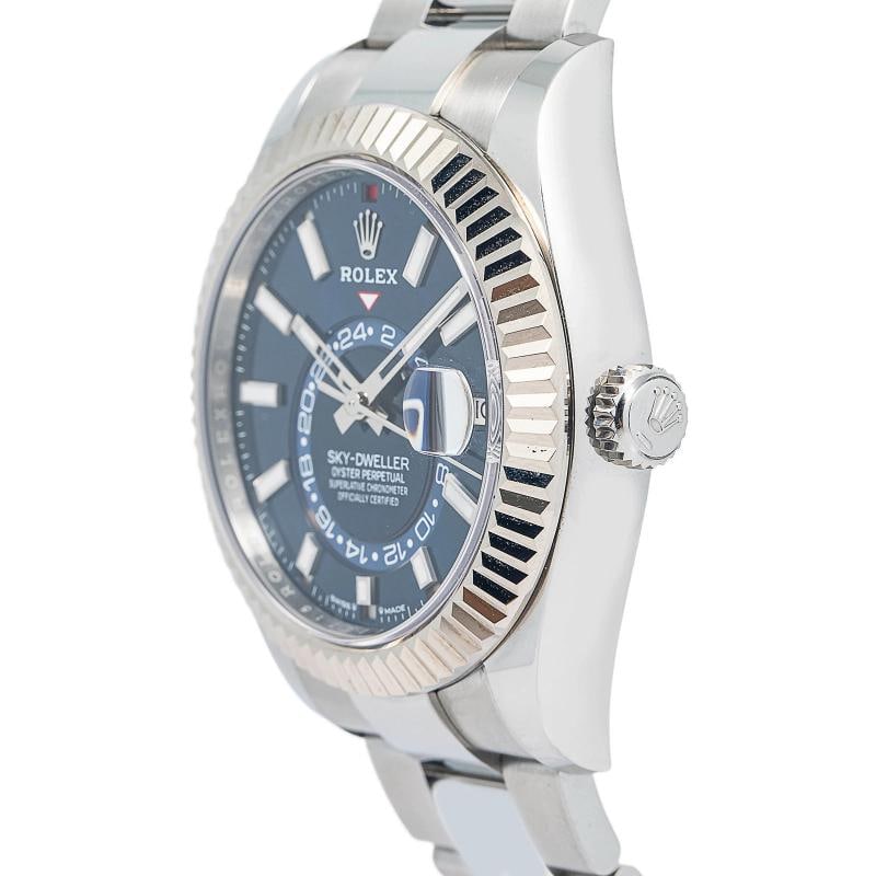 Rolex Sky-Dweller 336934 2024 Complete Oyster Steel Blue Index Auto 42mm - 3