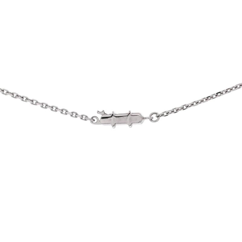 Cartier C Heart de Cartier Pendant Necklace 18K White Gold with Pave Diamonds - 3