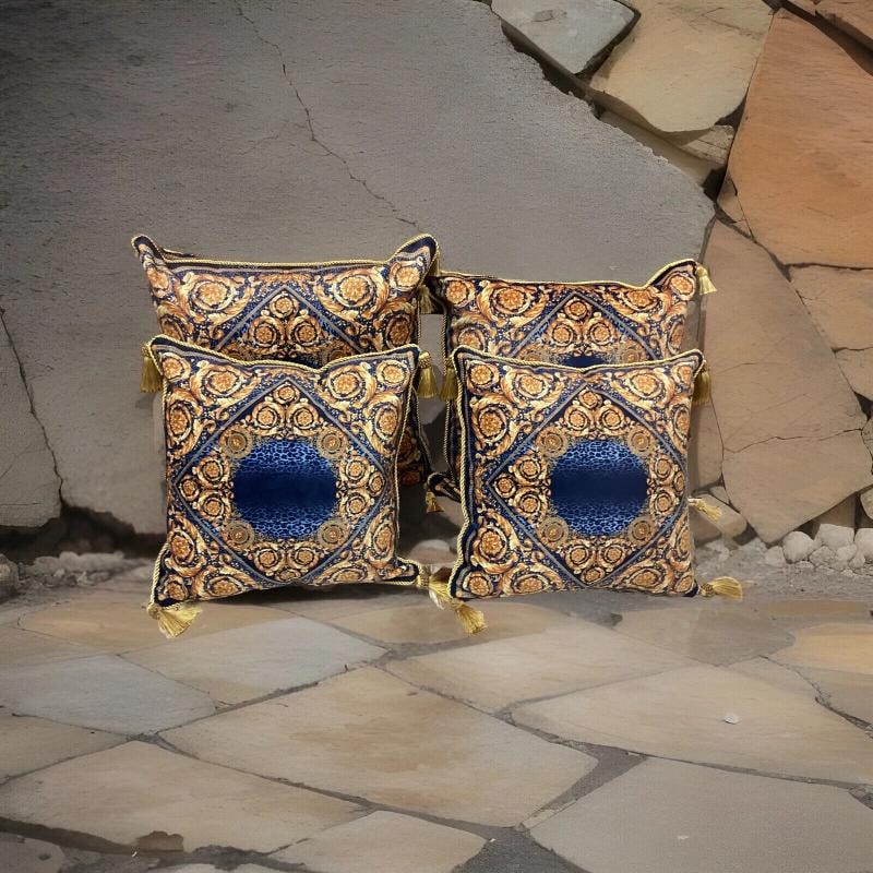 Custom Made Set Of 2 Versace Pillows Sz18Ã¢â‚¬Â?18Ã¢â& - 5