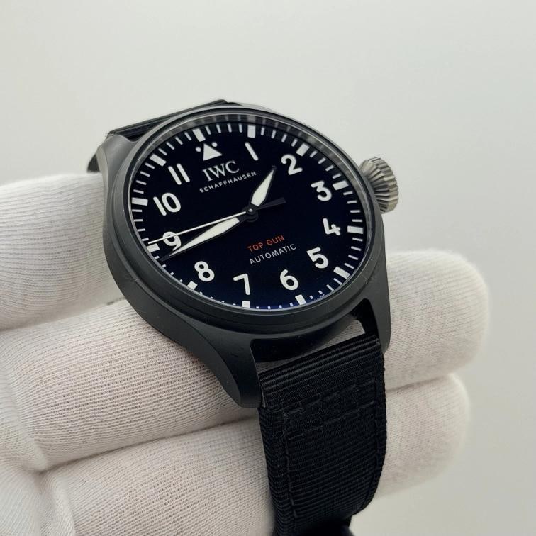 IWC Big Pilot Top Gun IW329801 43mm Black Ceramic - 10