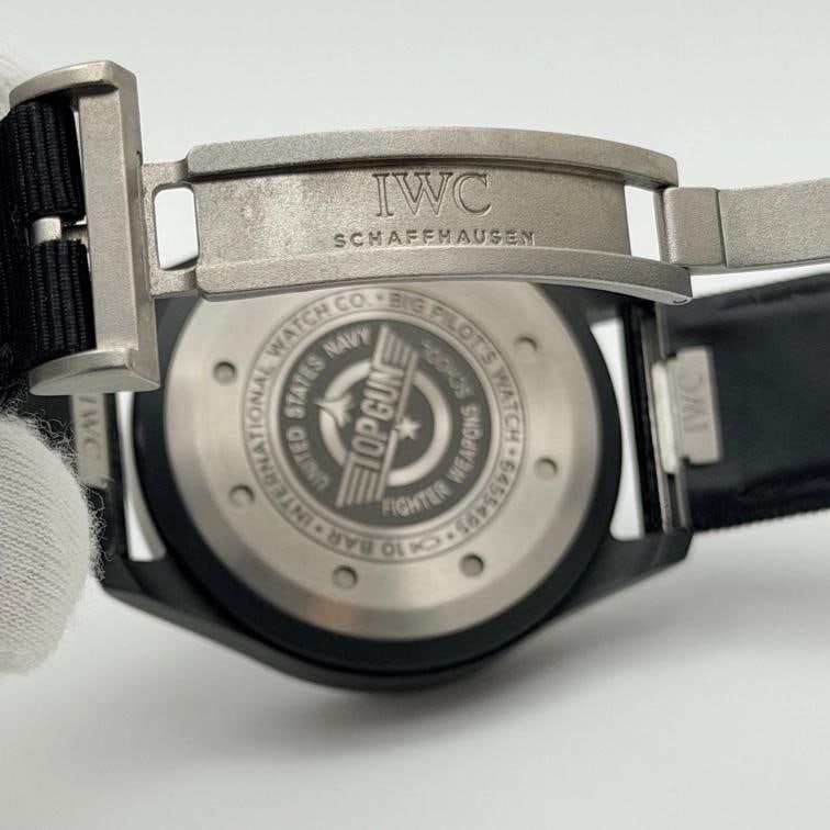 IWC Big Pilot Top Gun IW329801 43mm Black Ceramic - 4