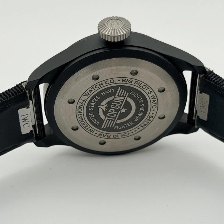 IWC Big Pilot Top Gun IW329801 43mm Black Ceramic - 5