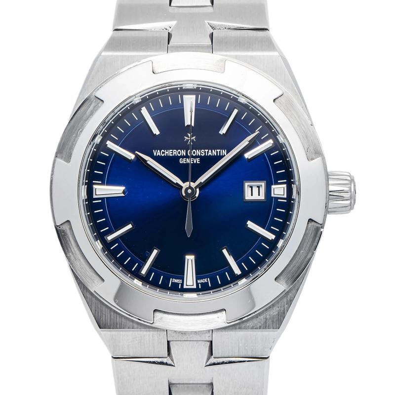 Vacheron Constantin Overseas 4600V 2024 Papers Bracelet Stainless Steel Blue - 2