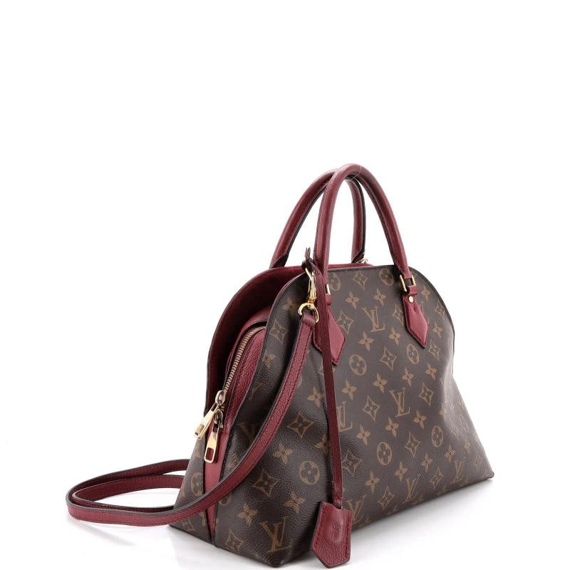 Louis Vuitton Alma BNB Handbag Monogram Canvas with Leather - 2