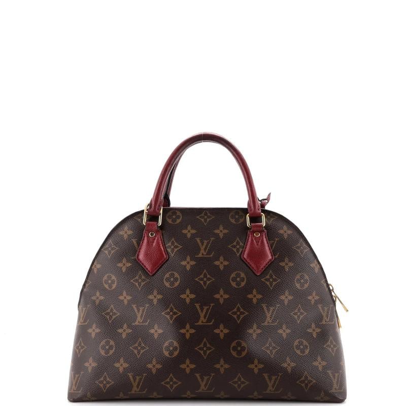 Louis Vuitton Alma BNB Handbag Monogram Canvas with Leather - 3