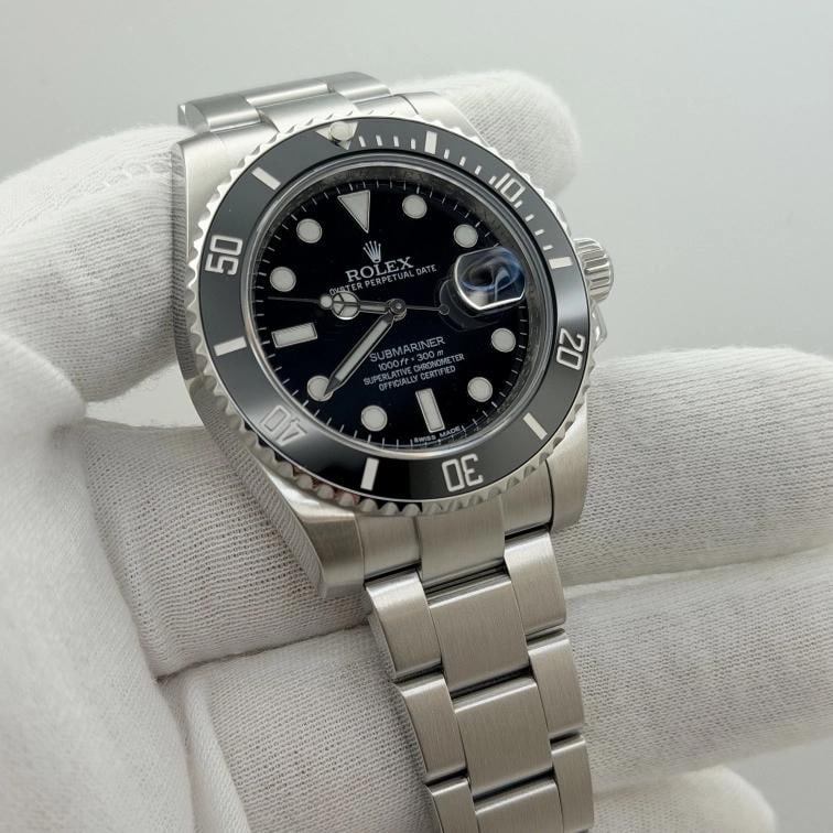 Rolex Submariner Date 116610LN 40mm Black Ceramic Stainless Steel Box Paper - 5