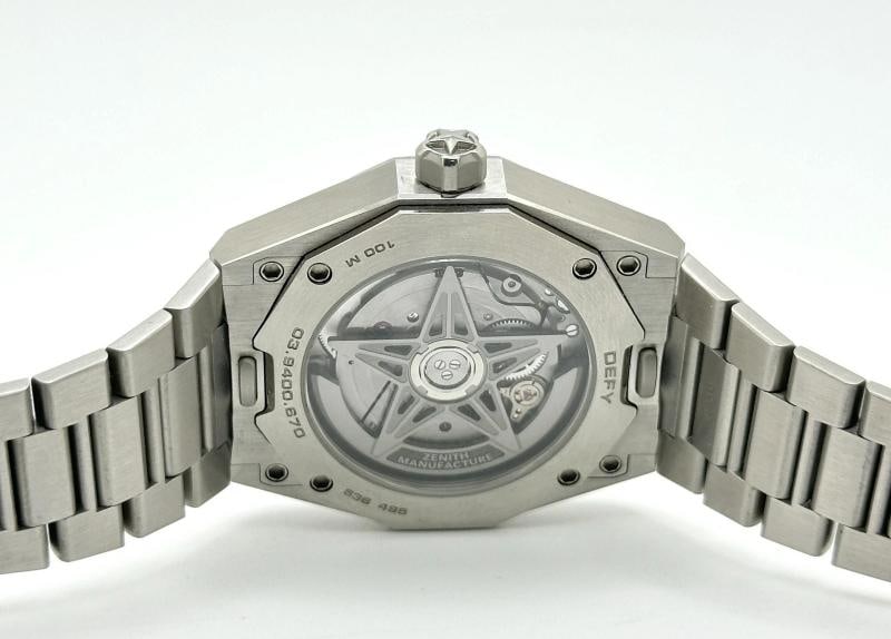 Zenith Defy Skyline Pink Dial 03.9400.670/18.I001 36mm Steel Box Booklet - 6