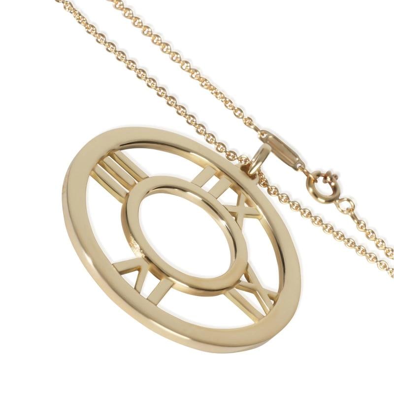 Tiffany & Co. Yellow Gold Atlas Pendant - 2