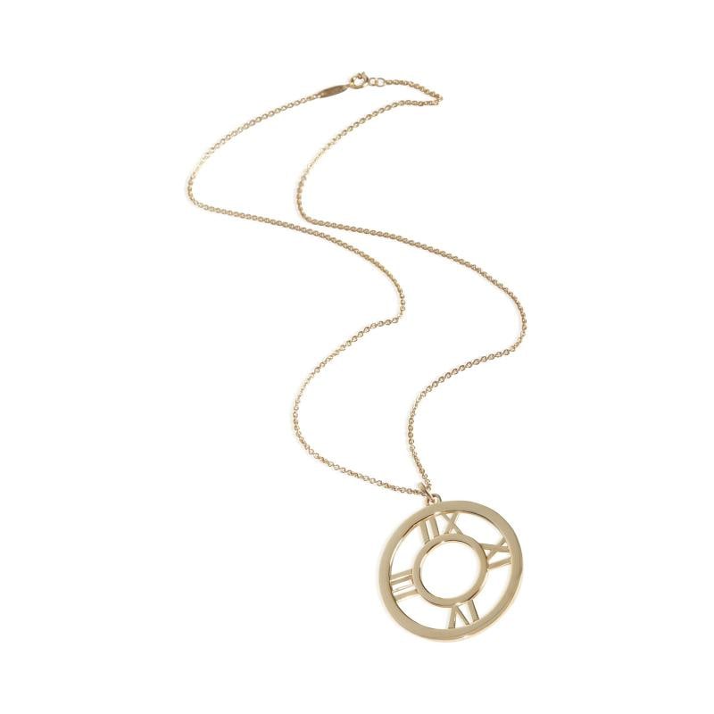 Tiffany & Co. Yellow Gold Atlas Pendant - 3