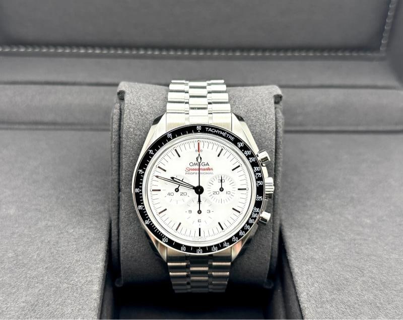 2025 Omega Speedmaster Moonwatch White Dial 310.30.42.50.04.001 42mm Box Paper - 4