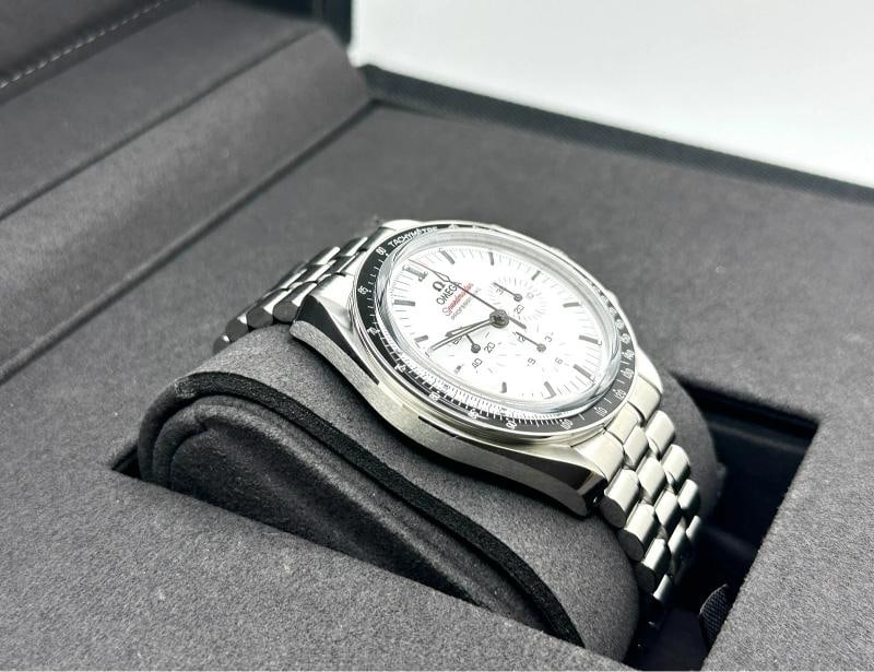 2025 Omega Speedmaster Moonwatch White Dial 310.30.42.50.04.001 42mm Box Paper - 7