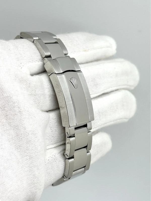 Rolex Datejust 116200 36mm Blue Roman Dial Stainless Steel Box Paper - 9