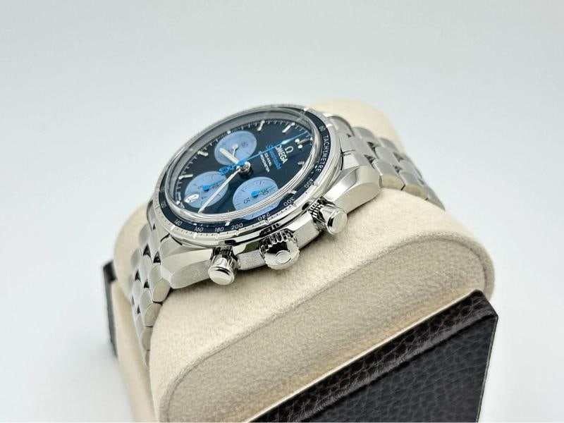 2025 Omega Speedmaster Orbis Edition Blue 324.30.38.50.03.002 Steel Box Paper - 9