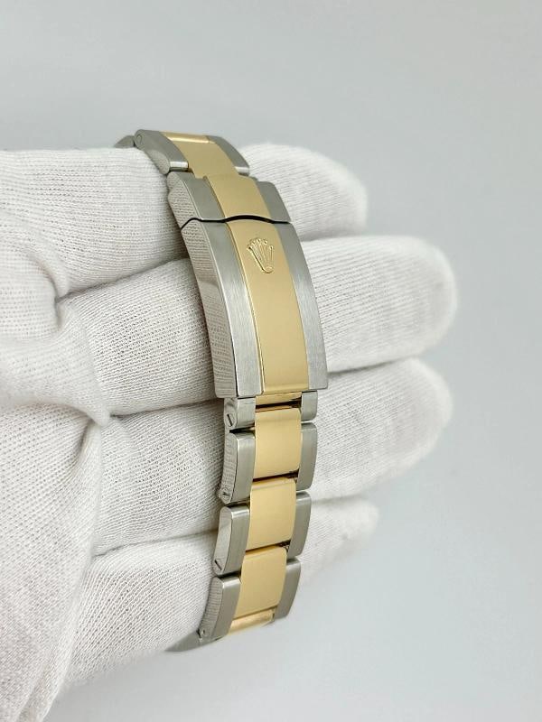 Rolex Datejust 126203 36mm Champagne Dial 18K Yellow Gold Steel Box Booklets - 8