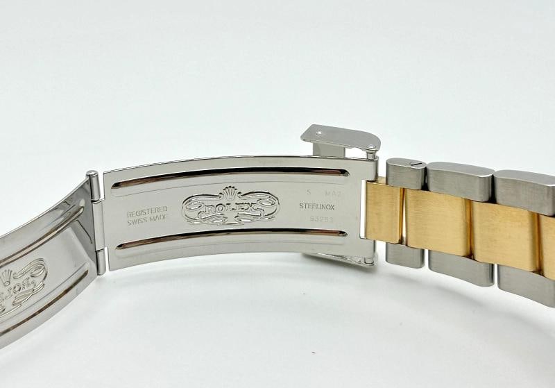 2007 Rolex Submariner Blue 16613 40mm 18k Yellow Gold Stainless Steel Box Papers - 10