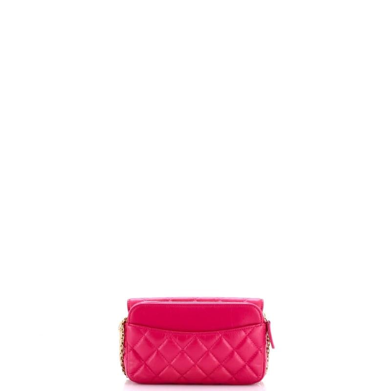 Chanel Reissue 2.55 Flap Phone Holder with Chain Quilted Aged Calfskin - 3