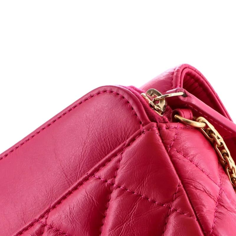 Chanel Reissue 2.55 Flap Phone Holder with Chain Quilted Aged Calfskin - 6