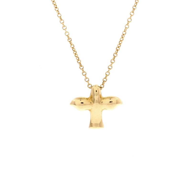 Tiffany & Co. Bird Pendant Necklace 18K Yellow Gold: Condition: Pre-owned - Good,Brand: Tiffany & Co.,Main Stone: Unknown,Metal: 18K Yellow Gold,Metal Purity: 18K,Style: Pendant,Type: Necklace,Color: Yellow Gold,Material: Unknown