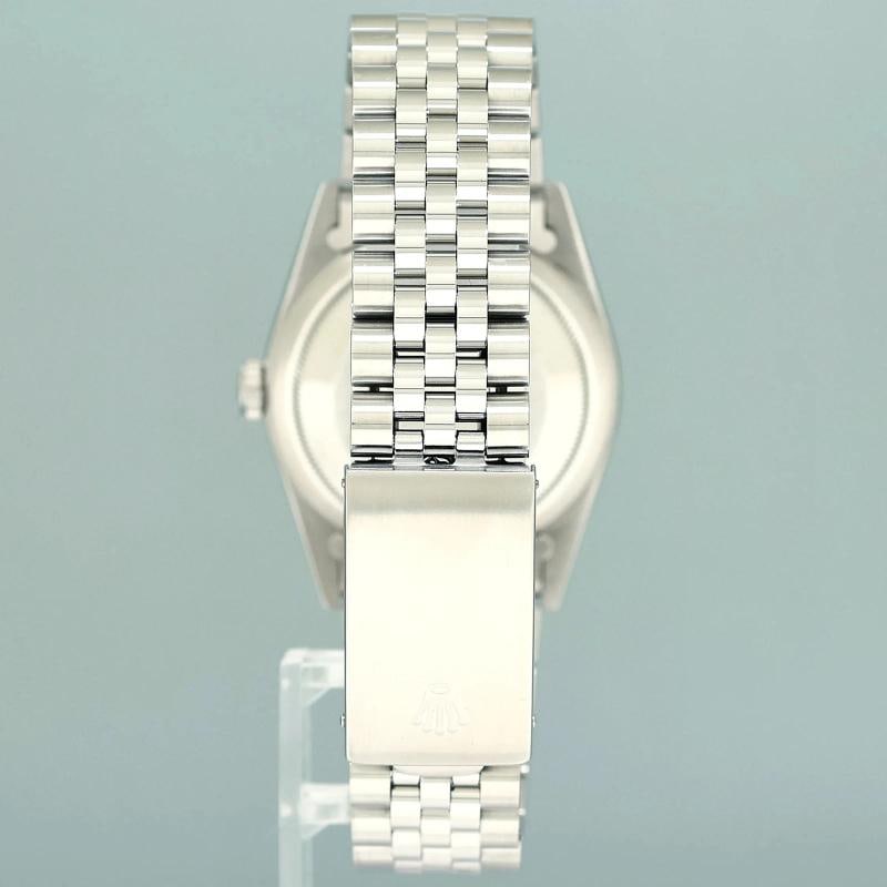 MINT Rolex DateJust 16234 Glacier Blue Diamond Jubilee White Gold Fluted 36mm - 5