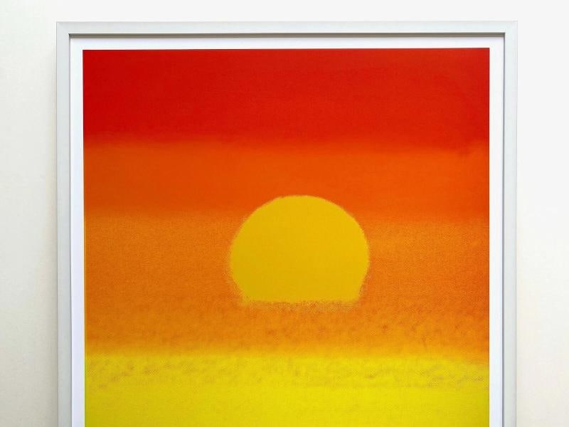 ANDY WARHOL FOUNDATION POP ART LITHOGRAPH PRINT FRAMED POSTER "SUNSET" 1972 - 2