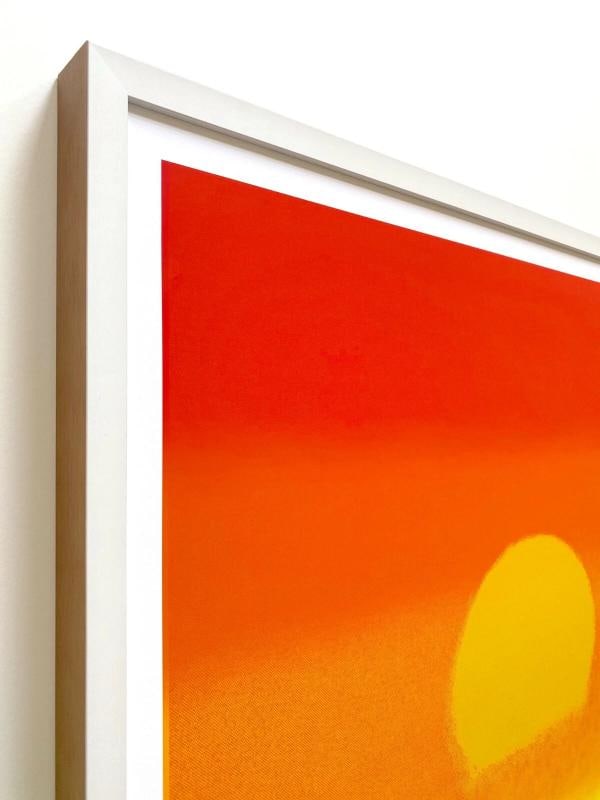 ANDY WARHOL FOUNDATION POP ART LITHOGRAPH PRINT FRAMED POSTER "SUNSET" 1972 - 5