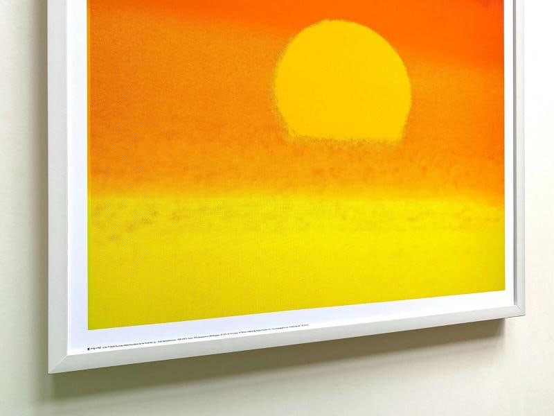 ANDY WARHOL FOUNDATION POP ART LITHOGRAPH PRINT FRAMED POSTER "SUNSET" 1972 - 7
