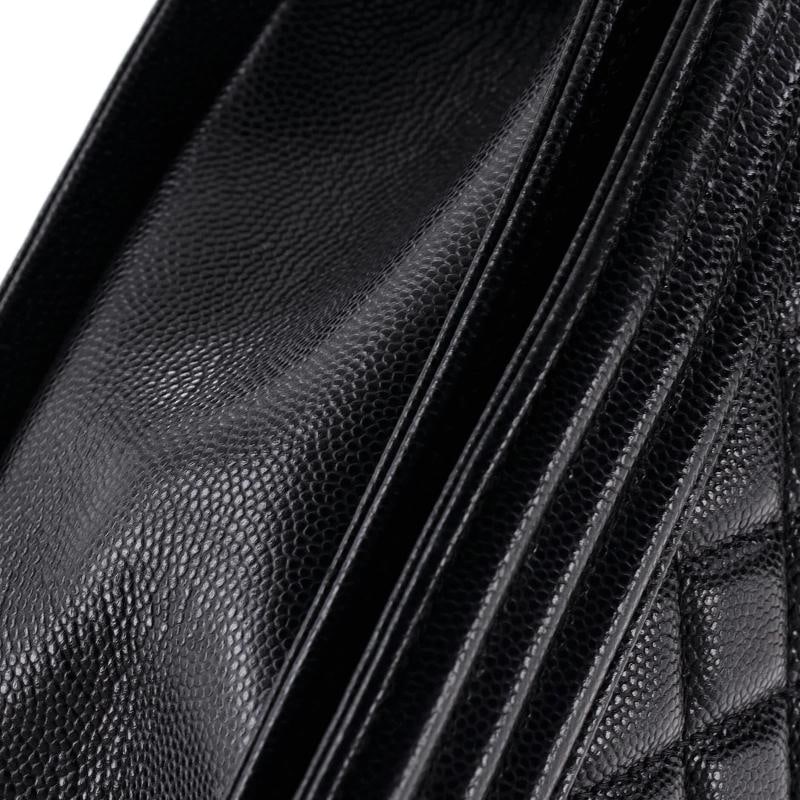 Chanel Boy Flap Bag Quilted Goatskin New Medium - 6